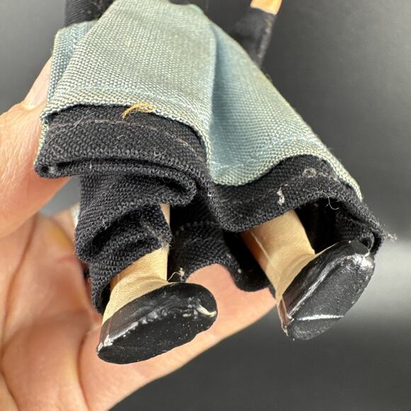 Vintage 4.5" Tall Ceramic German Dolls Boys and Girl Lot of 3 - Picture 13 of 15